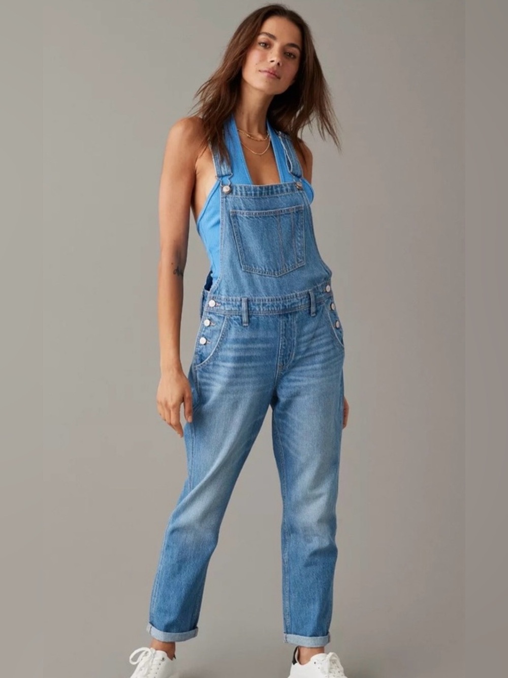 American Eagle Tomgirl Overalls